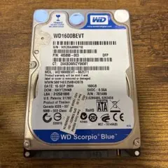 ジャンクWD Scorpio Blue 160GB 内蔵型HDD