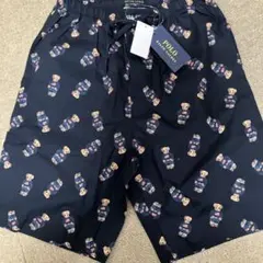 未使用タグ付 ポロラルフローレン Polo ベア ダブルニット ショート