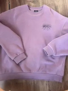 RVCA パープル トレーナー 蜘蛛の巣デザインのサムネイル