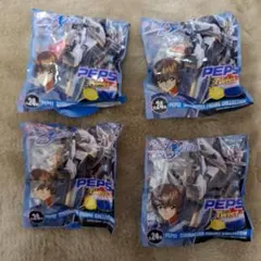 【未開封品】PEPSI ガンダムSEEDフィギュア コレクション 4個セット