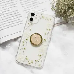 押し花 スマホケース iPhoneケース Android