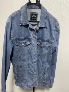 ZARA デニムジャケット ブルー XL