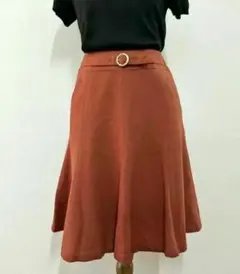 ROPE' PICNIC 未使用　フレアスカート ベルト付き　膝丈