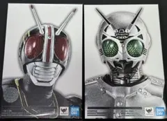 真骨彫製法 仮面ライダーBLACK &シャドームーン　2点セット