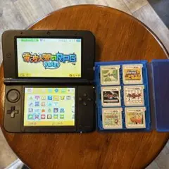 New 3DS 青 ゲームカセット11個セット充電器付き