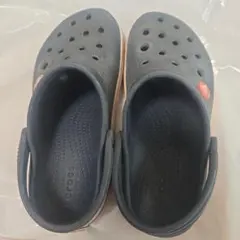 Crocs キッズ サンダル ネイビー
