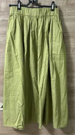 ロングスカート　カーキ