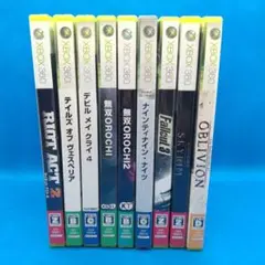 xbox360 ライオットアクト N3 フォールアウト　など9点セット