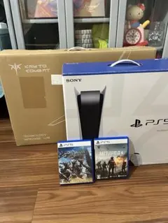 PlayStation 5 本体 + 27インチPCモニター