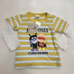 【新品未使用】アンパンマン 長袖カットソー 95 トップス　ロンT