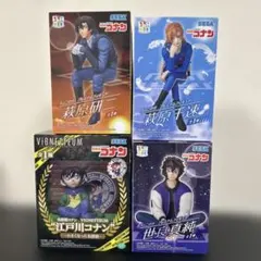 名探偵コナン　フィギュア４点まとめ売り