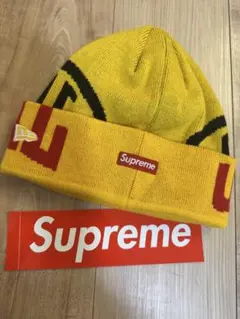 Supreme New Era XXV Beanie ニット帽 値下げ可 - メルカリ