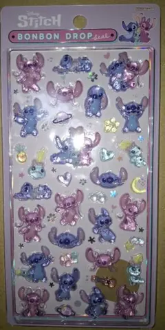 l*o様 スティッチ ボンボンドロップシール