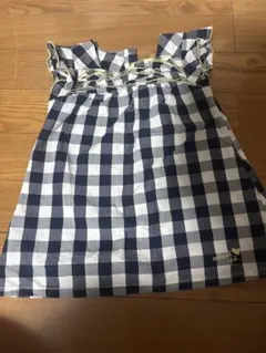 OshKosh B'gosh チェック柄 ノースリーブワンピースのサムネイル