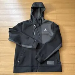 NIKE ナイキ　ジョーダン ジップアップパーカー L ブラック/グレー