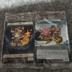 MTG プロモトークン　英雄　FF ファイナルファンタジー ファミマ限定