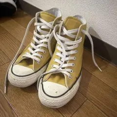 チャックテイラー　マスターイエロー　コンバース
