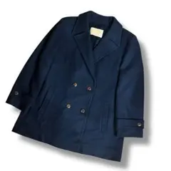 PENDLETON ペンドルトン 80s ウール オーバーコート アメカジ 紺のサムネイル