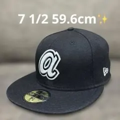 NEWERA 59FIFTY アトランタ・ブレーブス 7 1/2✨️珍しい小文字✨️