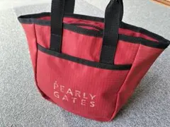 PEARLY GATES カートバッグ レッドのサムネイル