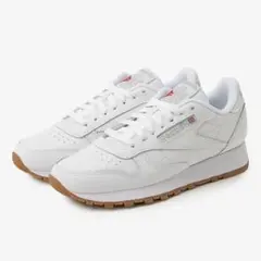 新品タグ付き　Reebok スニーカー ホワイトクラシックレザー　24.5cmのサムネイル