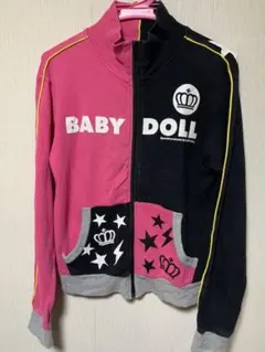 【ベビードール】ミッキーコラボユニセックスジップアップ♪~S~BABYDOLL