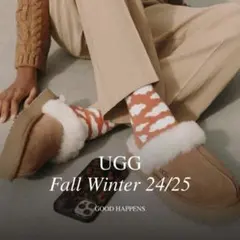 【新品未使用】UGG DISQUETTE スリッポン厚底プラットフォームソール
