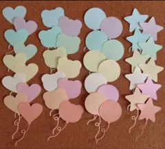 ダイカット クラフトパンチ 4種類の風船セット