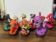 amiibo スプラトゥーンシリーズ フィギュア まとめ売りのサムネイル