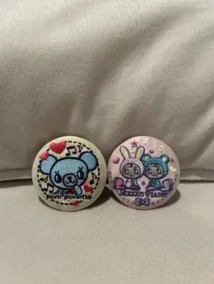 ナルミヤキャラクターズ 刺繍缶バッジ ２種セット