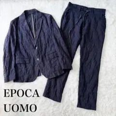 EPOCA UOMO エポカウォモ セットアップ スーツ ジャガード 花柄 総柄のサムネイル