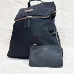 近年 美品✨ アニエスベー リュック デイバッグ ナイロン A4可 ブラック