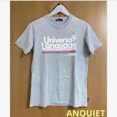ANQUIET アンクワイエット　ロゴ 半袖　レディース　Tシャツ　☆SALEのサムネイル