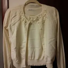 一回のみ。☆美品☆エムプル　アンサンブル36