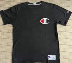 Champion ブラック Tシャツ