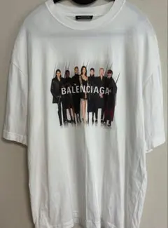 D様 BALENCIAGA ハイヒールTシャツ ホワイトS - メルカリ