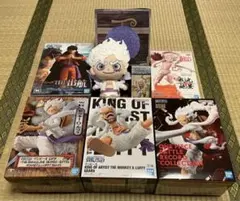 ONE PIECE ワンピース　ルフィ ギア5 フィギュア　ぬいぐるみセット