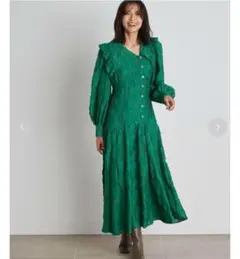 SNIDEL フリルカラーワンピース ☆タグ付き☆ サイズ0