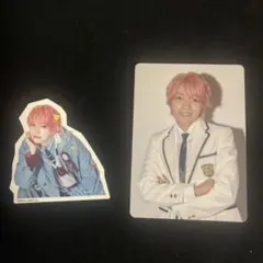 なにわ男子　西畑大吾　フレークシール+トレーディングカード