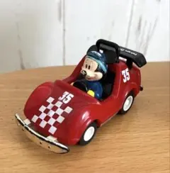 ディズニーランド ミッキーマウス バック式レーシングカー ミニカー