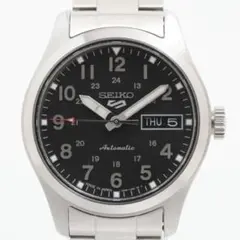 セイコー ファイブ ミリタリー 美品 自動巻 SEIKO5 セイコー5 腕時計 メンズ 自動巻き 手巻付き ミリタリー