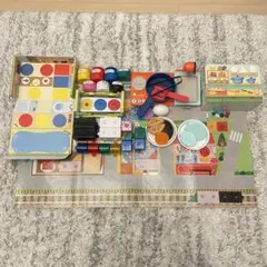 値下げ♡こどもちゃれんじぷち　教材セット　いろりんなど
