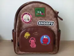 【新品未使用】COACH ×スヌーピー リュック ブラウン CBM25 2025年最新】coach スヌーピー リュックの人気アイテム - メルカリ