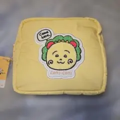 コジコジ スクエアサガラ刺繍ポーチ