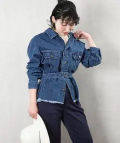 フリークスストア　Leeのウエストマークデニムジャケット