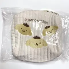 ポムポムプリン ヌビポーチ スクエアポーチ サンリオ　新品