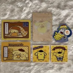 サンリオ ポムポムプリン カード シール セット