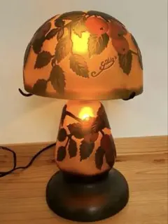 ガレ風ランプ スタンドアンティーク ヴィンテージアールヌーボー
