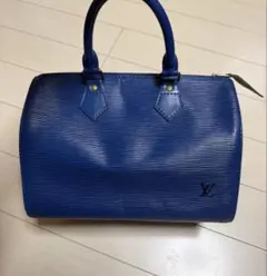 極美品・鍵付】ルイヴィトン エピ スピーディ25 トレドブルー