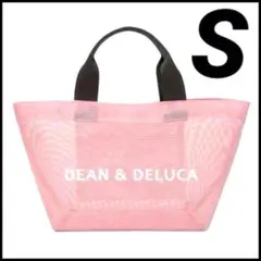 ③ メッシュ バッグ ピンク S DEAN＆DELUCA ディーン＆デルーカ